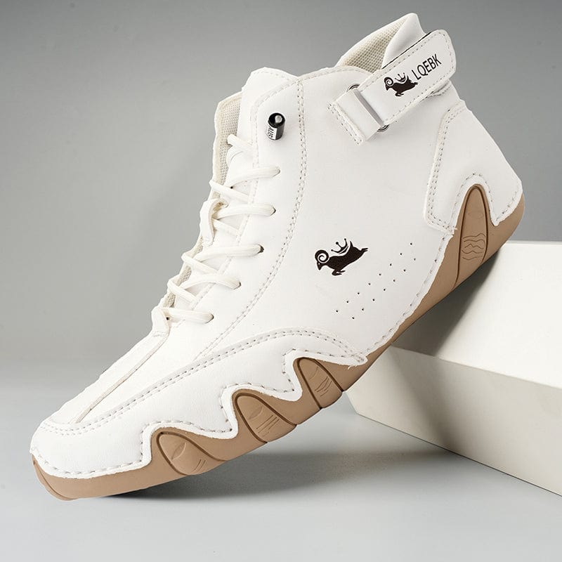 Lively® Weiß / 36 Wandara Orthoschuhe - Ultra-bequeme und rutschfeste Barfußschuhe aus Echtleder (Unisex)